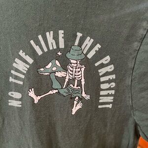 Eighty Eight “No time like the Present” Forest Green Tee